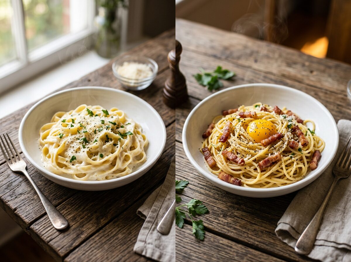 Alfredo vs. Carbonara Sauce: How to Tell Them Apart and When to Use Each