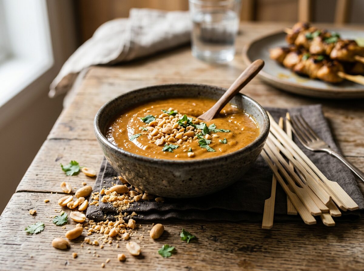 Why Your Homemade Satay Sauce Turns Gritty - Causes and Simple Fixes