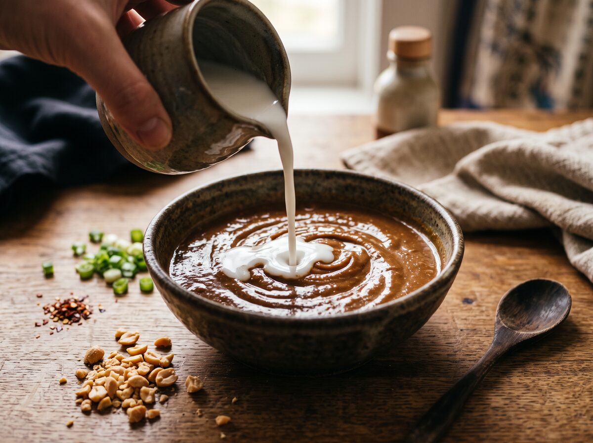 Why Your Homemade Thai Peanut Sauce Turns Out Too Thick or Gloopy