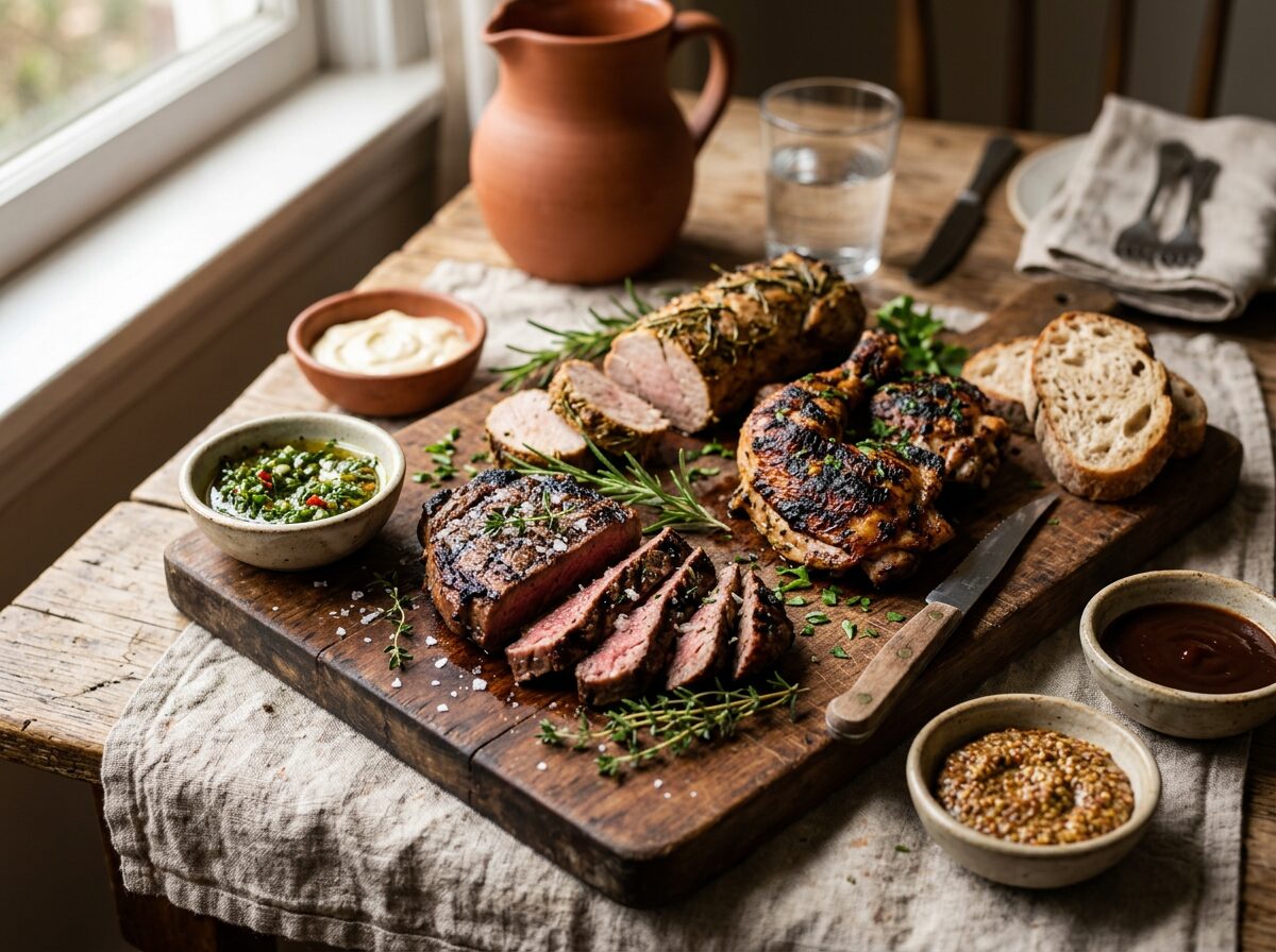 How to Choose the Right Sauce for Grilled vs. Roasted Meats