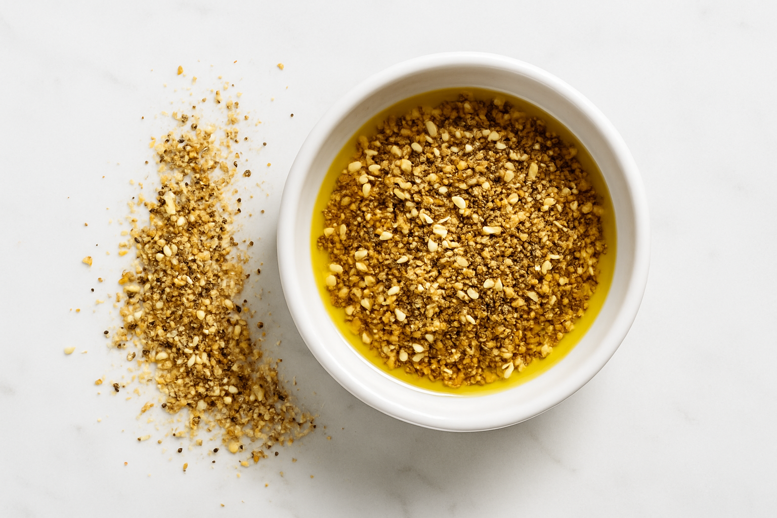 Authentic Egyptian Dukkah Spice Mix & Dipping Oil