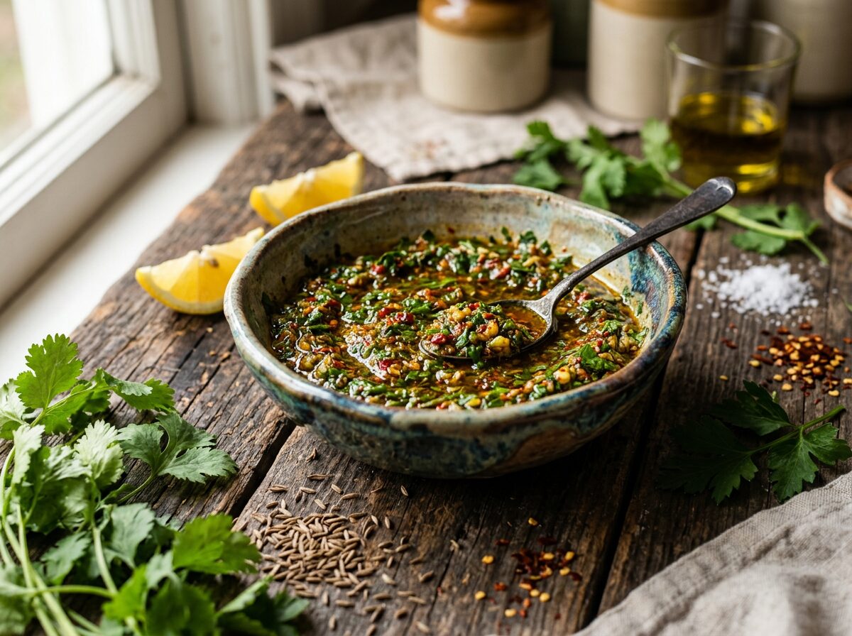 Authentic Moroccan Chermoula Sauce Recipe
