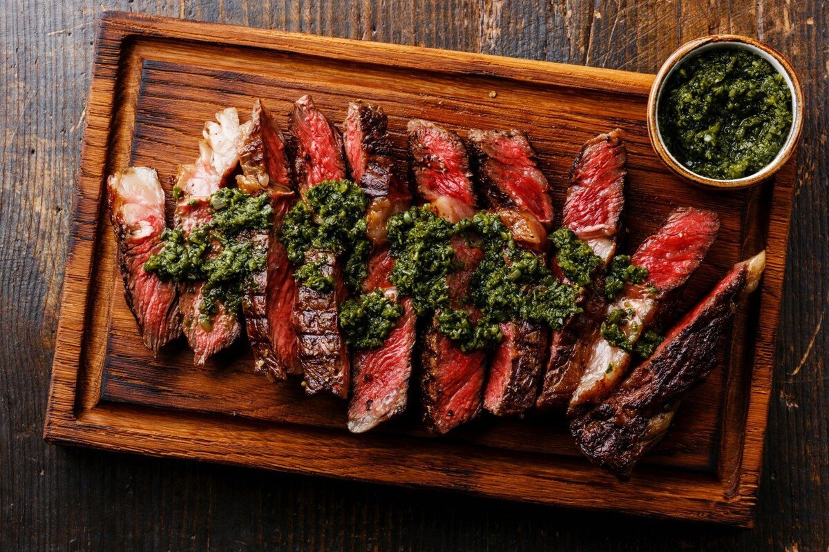 Homemade Chimichurri Sauce for Grilled Meats