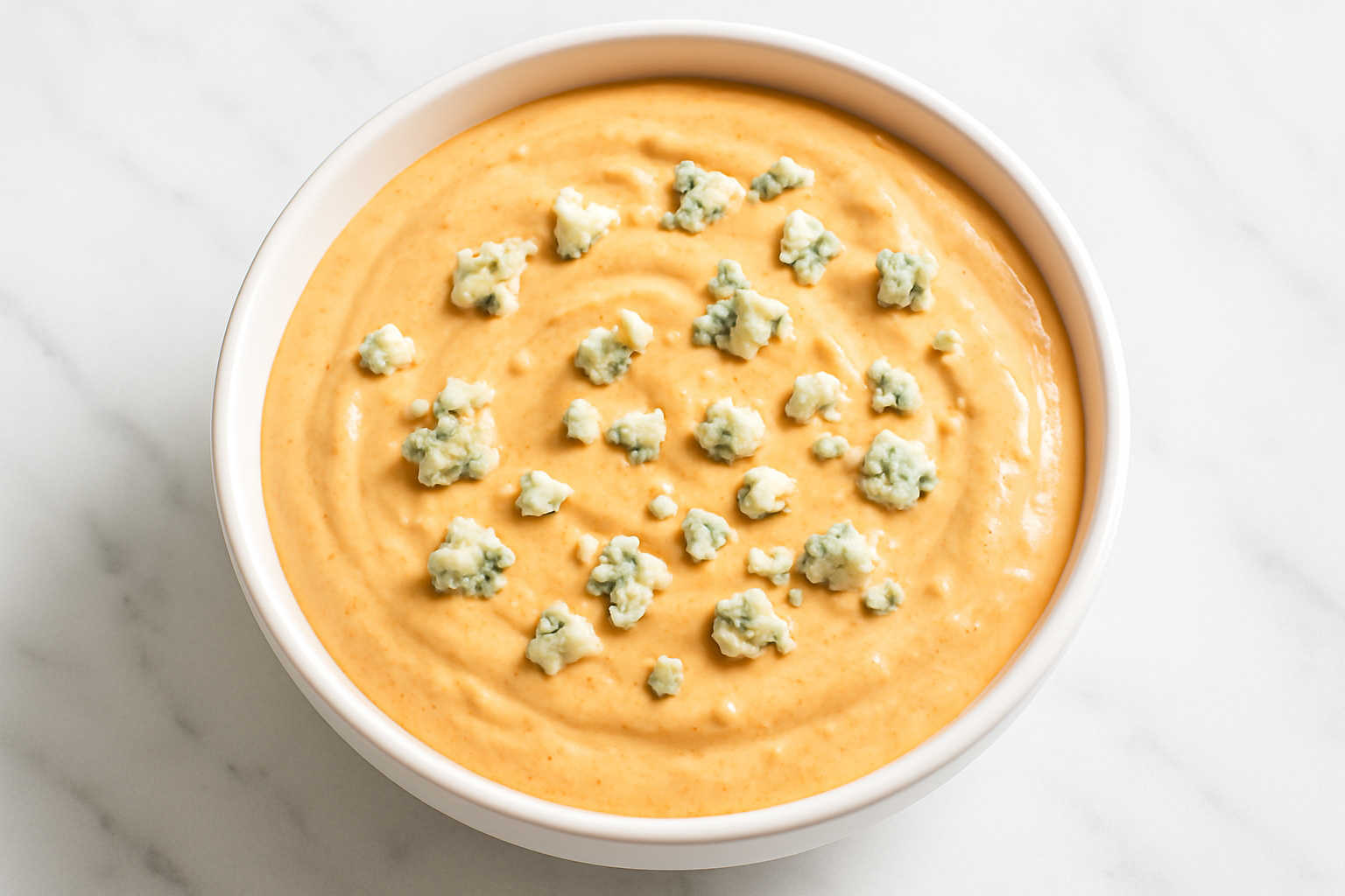 Homemade Creamy Buffalo Blue Cheese Dip