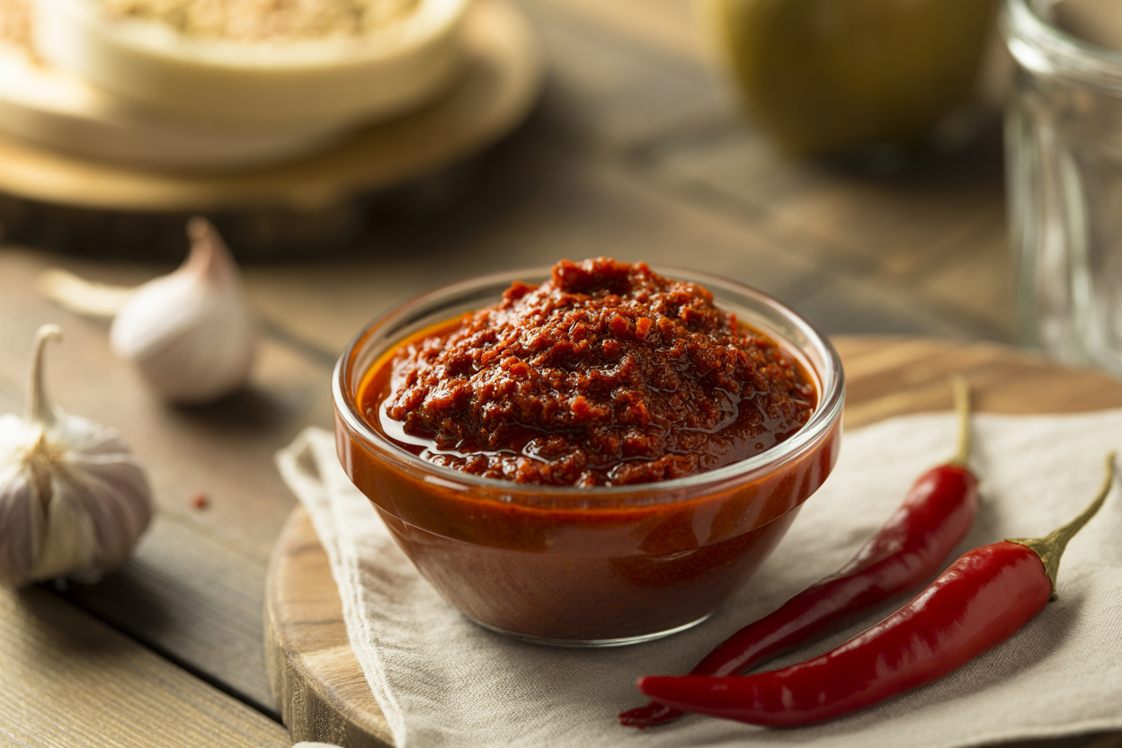 North African Harissa Paste (Homemade)