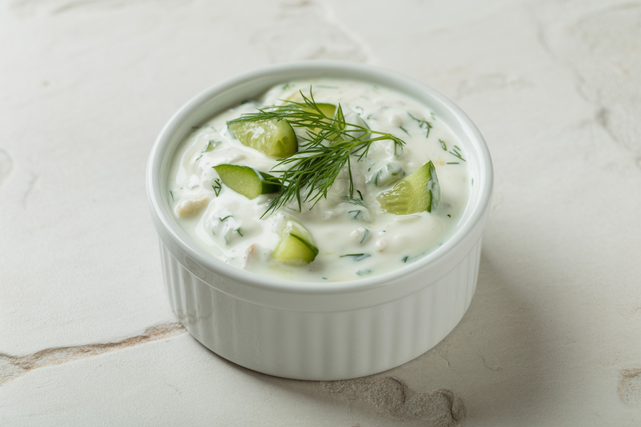 Tzatziki Sauce (Greek Yogurt & Cucumber)